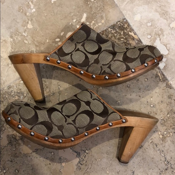 Coach Italian Clogs - Picture 6 of 6